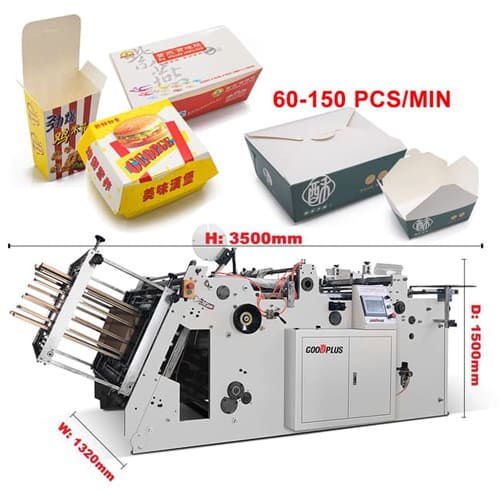 Paper Lunch Box Machine