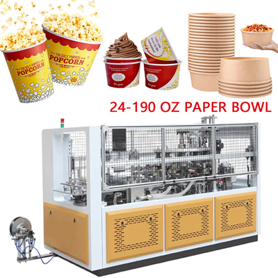 Paper Bucket Making Machine For Popcorn Cup KFC Bucket